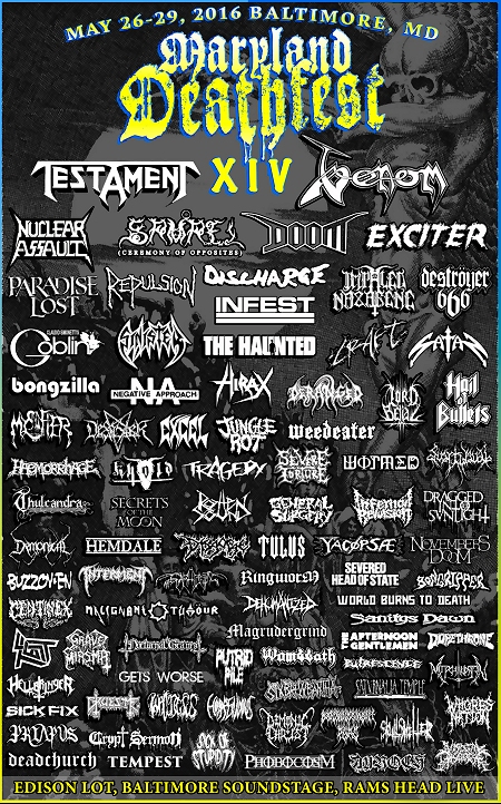 Maryland Deathfest XIV