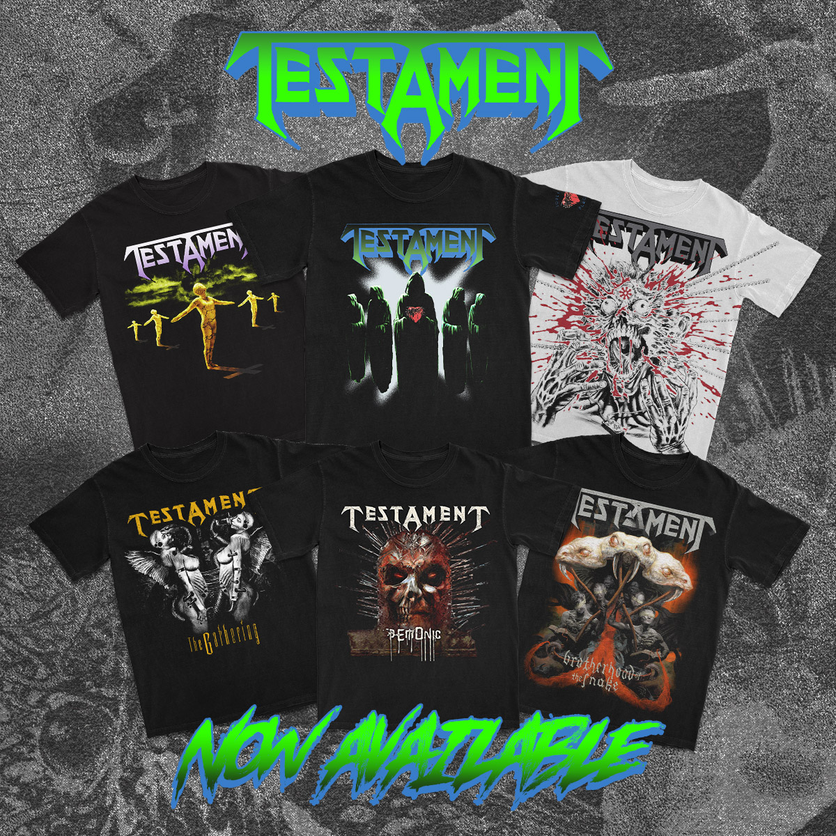 Testament Merch by King's Road